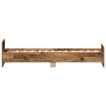 vidaXL Cadru de pat fără saltea Lemn vechi 90x200cm Lemn prelucrat