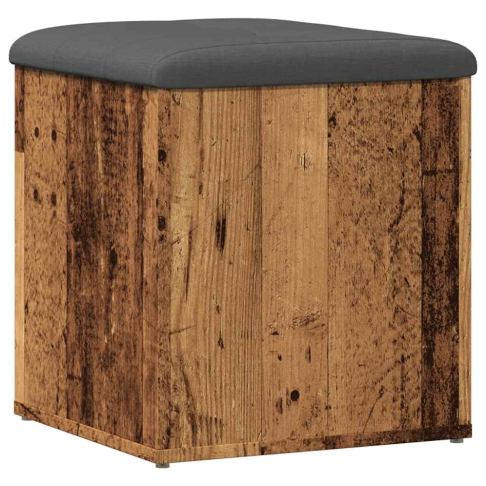 vidaXL Bancă de depozitare din lemn vechi 42x42x45 cm lemn prelucrat