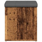 vidaXL Bancă de depozitare din lemn vechi 42x42x45 cm lemn prelucrat vidaXL Bancă de depozitare din lemn vechi 42x42x45 cm lemn prelucrat