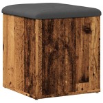 vidaXL Bancă de depozitare din lemn vechi 42x42x45 cm lemn prelucrat vidaXL Bancă de depozitare din lemn vechi 42x42x45 cm lemn prelucrat