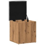 vidaXL Bancă de depozitare Stejar Artisan 42x42x45 cm Lemn prelucrat vidaXL Bancă de depozitare Stejar Artisan 42x42x45 cm Lemn prelucrat