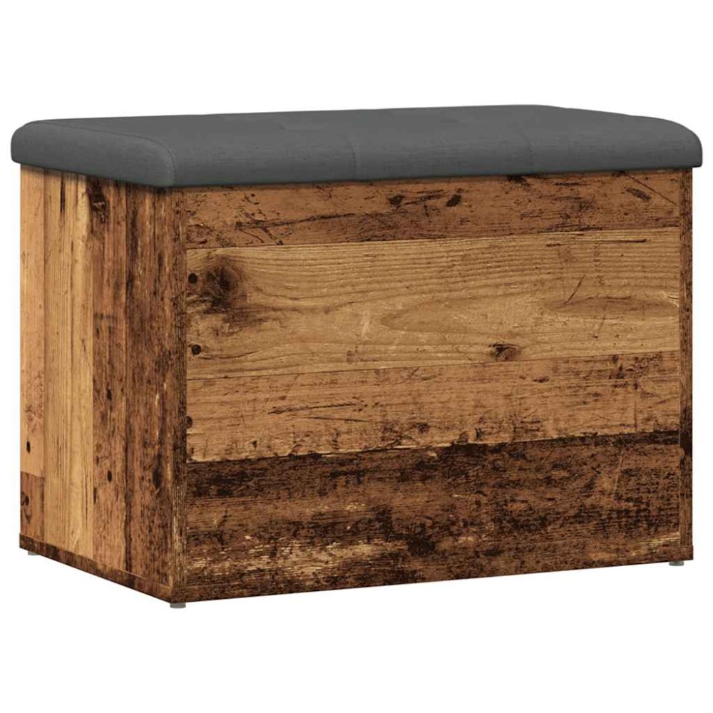 vidaXL Bancă de depozitare din lemn vechi 62x42x45 cm lemn prelucrat
