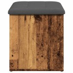 vidaXL Bancă de depozitare din lemn vechi 62x42x45 cm lemn prelucrat vidaXL Bancă de depozitare din lemn vechi 62x42x45 cm lemn prelucrat