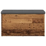 vidaXL Bancă de depozitare,lemn vechi, 82x42x45 cm, lemn prelucrat vidaXL Bancă de depozitare,lemn vechi, 82x42x45 cm, lemn prelucrat