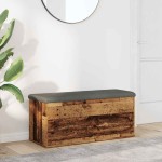 vidaXL Bancă de depozitare,lemn vechi, 102x42x45 cm, lemn prelucrat vidaXL Bancă de depozitare,lemn vechi, 102x42x45 cm, lemn prelucrat