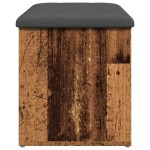 vidaXL Bancă de depozitare,lemn vechi, 102x42x45 cm, lemn prelucrat vidaXL Bancă de depozitare,lemn vechi, 102x42x45 cm, lemn prelucrat