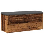 vidaXL Bancă de depozitare,lemn vechi, 102x42x45 cm, lemn prelucrat vidaXL Bancă de depozitare,lemn vechi, 102x42x45 cm, lemn prelucrat