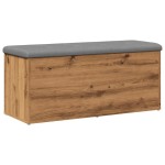 vidaXL Bancă de depozitare Stejar artizanal 102x42x45cm lemn prelucrat