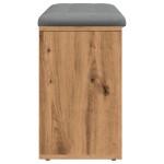 vidaXL Bancă de pantofi Stejar artizanal 102x32x50 cm lemn prelucrat vidaXL Bancă de pantofi Stejar artizanal 102x32x50 cm lemn prelucrat