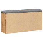 vidaXL Bancă de pantofi Stejar artizanal 102x32x50 cm lemn prelucrat vidaXL Bancă de pantofi Stejar artizanal 102x32x50 cm lemn prelucrat