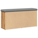 vidaXL Bancă de pantofi stejar artizanal 102x32x50 cm lemn prelucrat vidaXL Bancă de pantofi stejar artizanal 102x32x50 cm lemn prelucrat