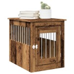 vidaXL Mobilier ladă pentru câini Lemn vechi 55x75x65cm Lemn prelucrat vidaXL Mobilier ladă pentru câini Lemn vechi 55x75x65cm Lemn prelucrat
