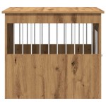vidaXL Ladă pentru câini, Stejar artizanal, 55x75x65 cm, lemn compozit vidaXL Ladă pentru câini, Stejar artizanal, 55x75x65 cm, lemn compozit
