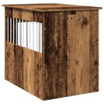vidaXL Mobilier ladă pentru câini Lemn vechi 55x80x68cm Lemn prelucrat vidaXL Mobilier ladă pentru câini Lemn vechi 55x80x68cm Lemn prelucrat