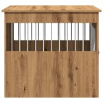vidaXL Ladă pentru câini, Stejar artizanal 64,5x80x71 cm lemn compozit vidaXL Ladă pentru câini, Stejar artizanal 64,5x80x71 cm lemn compozit