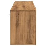 vidaXL Comodă TV de perete, 2 buc. stejar artizanal, 60x30x41 cm vidaXL Comodă TV de perete, 2 buc. stejar artizanal, 60x30x41 cm