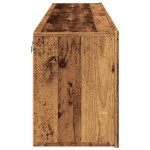 vidaXL Comodă TV de perete, 2 buc. lemn vechi, 80x30x41 cm
