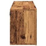 vidaXL Comodă TV de perete, lemn vechi, 100x30x41 cm vidaXL Comodă TV de perete, lemn vechi, 100x30x41 cm
