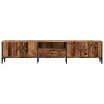 vidaXL Comodă TV cu sertar, lemn vechi, 200x25x44 cm, lemn prelucrat vidaXL Comodă TV cu sertar, lemn vechi, 200x25x44 cm, lemn prelucrat