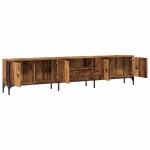 vidaXL Comodă TV cu sertar, lemn vechi, 200x25x44 cm, lemn prelucrat vidaXL Comodă TV cu sertar, lemn vechi, 200x25x44 cm, lemn prelucrat