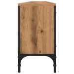vidaXL Dulap TV cu sertar stejar artizanal 200x25x44 cm lemn prelucrat vidaXL Dulap TV cu sertar stejar artizanal 200x25x44 cm lemn prelucrat