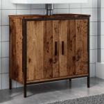 vidaXL Dulap de chiuvetă, lemn vechi, 60x30x60 cm, lemn prelucrat vidaXL Dulap de chiuvetă, lemn vechi, 60x30x60 cm, lemn prelucrat