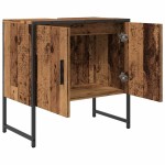 vidaXL Dulap pentru chiuvetă baie lemn vechi 60x33x60cm lemn prelucrat vidaXL Dulap pentru chiuvetă baie lemn vechi 60x33x60cm lemn prelucrat