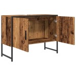 vidaXL Dulap chiuvetă baie, lemn vechi, 80x33x60 cm, lemn prelucrat vidaXL Dulap chiuvetă baie, lemn vechi, 80x33x60 cm, lemn prelucrat