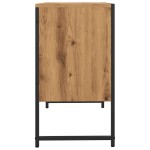 vidaXL Dulap chiuvetă baie stejar artizanal 80x33x60 cm lemn prelucrat vidaXL Dulap chiuvetă baie stejar artizanal 80x33x60 cm lemn prelucrat