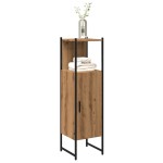 vidaXL Dulap de baie, stejar artizanal, 33x33x120,5 cm, lemn prelucrat vidaXL Dulap de baie, stejar artizanal, 33x33x120,5 cm, lemn prelucrat