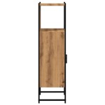 vidaXL Dulap de baie, stejar artizanal, 33x33x120,5 cm, lemn prelucrat vidaXL Dulap de baie, stejar artizanal, 33x33x120,5 cm, lemn prelucrat