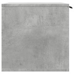 vidaXL Cutie litieră pisici gri beton 60x40x40 cm lemn prelucrat vidaXL Cutie litieră pisici gri beton 60x40x40 cm lemn prelucrat