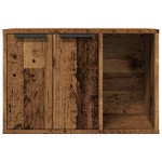 vidaXL Cutie litieră pisici lemn vechi 60x40x40 cm lemn prelucrat vidaXL Cutie litieră pisici lemn vechi 60x40x40 cm lemn prelucrat