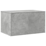 vidaXL Cutie litieră pisici gri beton 80x50x45 cm lemn prelucrat vidaXL Cutie litieră pisici gri beton 80x50x45 cm lemn prelucrat