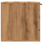 vidaXL Cutie litieră pisici stejar artizanal 80x50x45cm lemn prelucrat