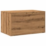 vidaXL Cutie litieră pisici stejar artizanal 80x50x45cm lemn prelucrat