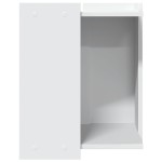 vidaXL Cutie pentru litieră pisici, alb, 42x42x51 cm, lemn prelucrat vidaXL Cutie pentru litieră pisici, alb, 42x42x51 cm, lemn prelucrat