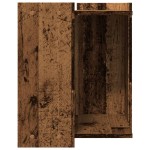 vidaXL Cutie litieră pisici lemn vechi 42x42x51 cm lemn prelucrat vidaXL Cutie litieră pisici lemn vechi 42x42x51 cm lemn prelucrat