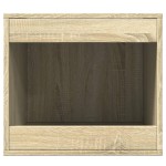 vidaXL Cutie litieră pisici stejar sonoma 47x59x42 cm lemn prelucrat vidaXL Cutie litieră pisici stejar sonoma 47x59x42 cm lemn prelucrat