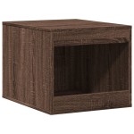 vidaXL Cutie litieră pisici stejar maro 47x59x42 cm lemn prelucrat vidaXL Cutie litieră pisici stejar maro 47x59x42 cm lemn prelucrat