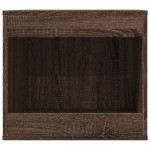 vidaXL Cutie litieră pisici stejar maro 47x59x42 cm lemn prelucrat vidaXL Cutie litieră pisici stejar maro 47x59x42 cm lemn prelucrat