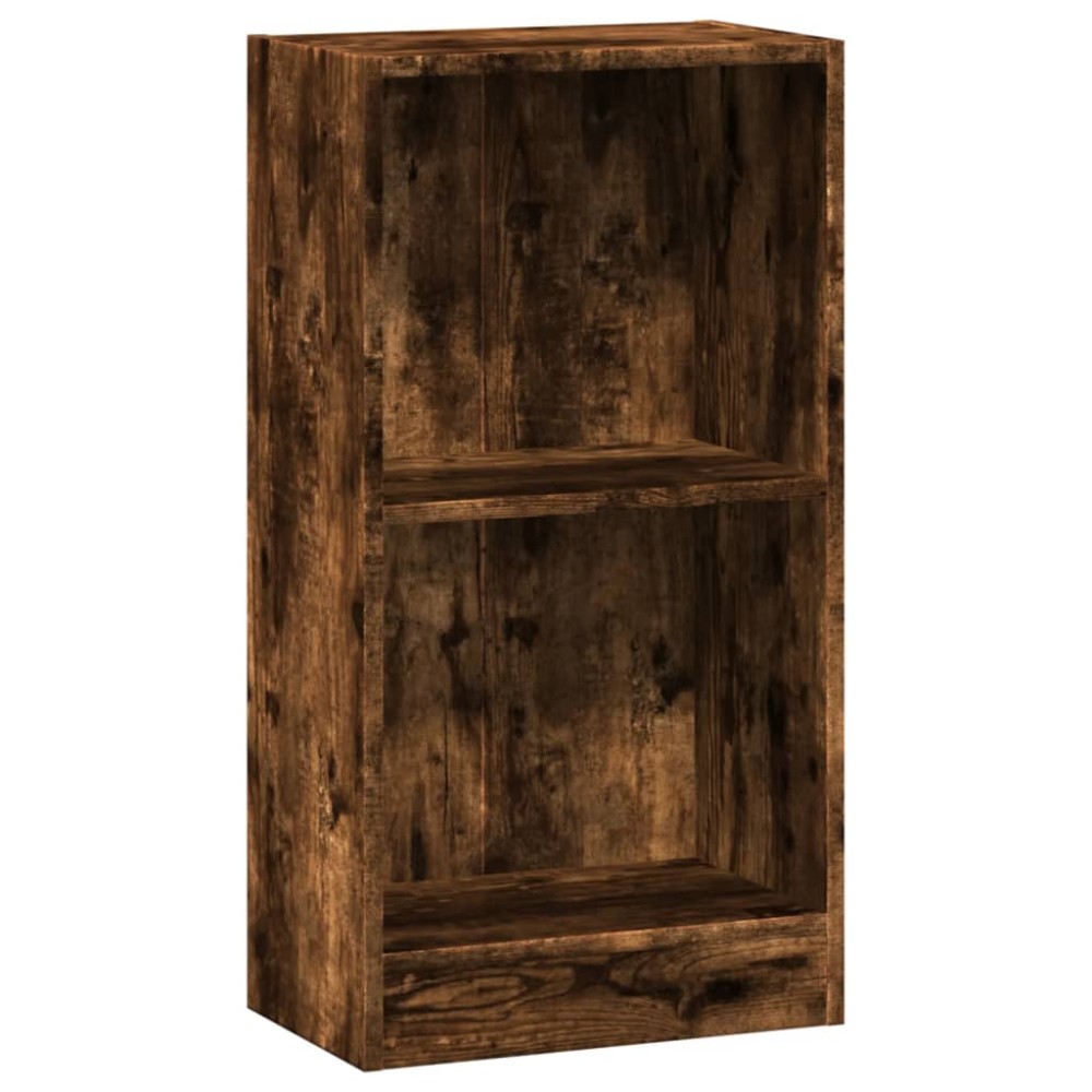 vidaXL Bibliotecă, stejar fumuriu, 40x24x76 cm, lemn prelucrat