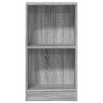 vidaXL Bibliotecă, gri sonoma, 40x24x76 cm, lemn prelucrat vidaXL Bibliotecă, gri sonoma, 40x24x76 cm, lemn prelucrat