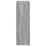 vidaXL Bibliotecă, gri sonoma, 40x24x76 cm, lemn prelucrat vidaXL Bibliotecă, gri sonoma, 40x24x76 cm, lemn prelucrat
