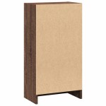 vidaXL Bibliotecă, stejar maro, 40x24x76 cm, lemn prelucrat