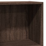 vidaXL Bibliotecă, stejar maro, 40x24x76 cm, lemn prelucrat