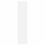 vidaXL Bibliotecă, alb, 40x24x109 cm, lemn prelucrat vidaXL Bibliotecă, alb, 40x24x109 cm, lemn prelucrat