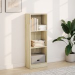 vidaXL Bibliotecă, stejar sonoma, 40x24x109 cm, lemn prelucrat vidaXL Bibliotecă, stejar sonoma, 40x24x109 cm, lemn prelucrat