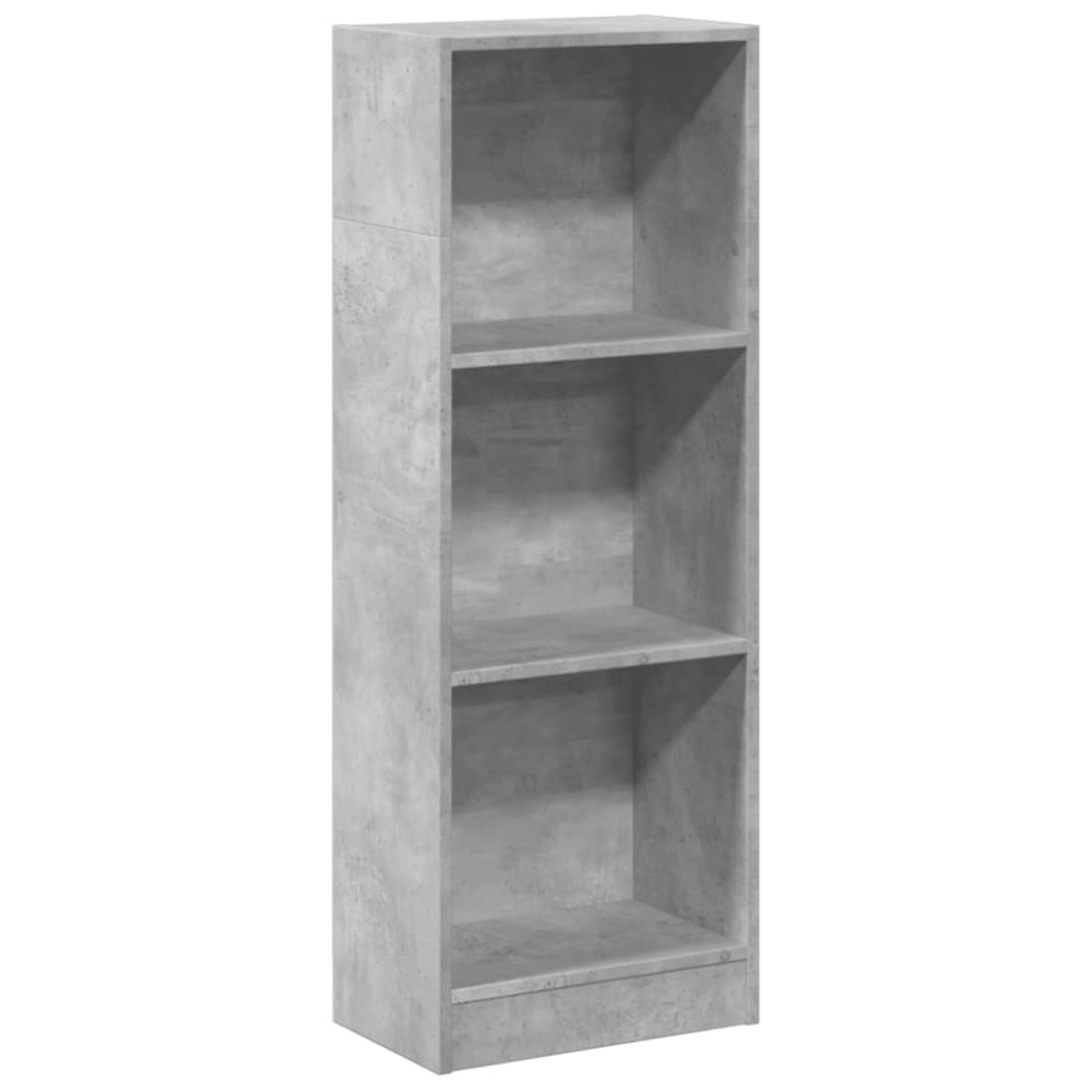 vidaXL Bibliotecă, gri beton, 40x24x109 cm, lemn prelucrat