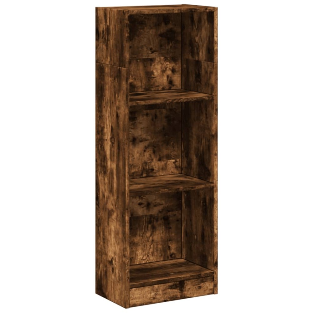 vidaXL Bibliotecă, stejar fumuriu, 40x24x109 cm, lemn prelucrat